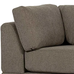 Modulsofa Lounge links in Taupe - Birte