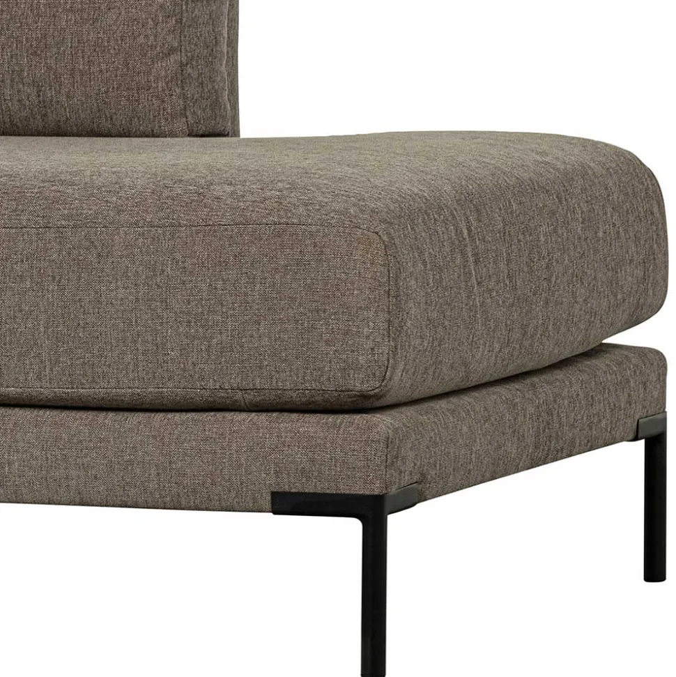 Modulsofa Lounge links in Taupe - Birte