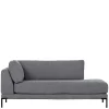 Modulsofa Recamiere in Jeansblau - Imonas
