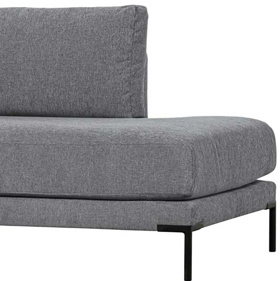 Modulsofa Recamiere in Jeansblau - Imonas