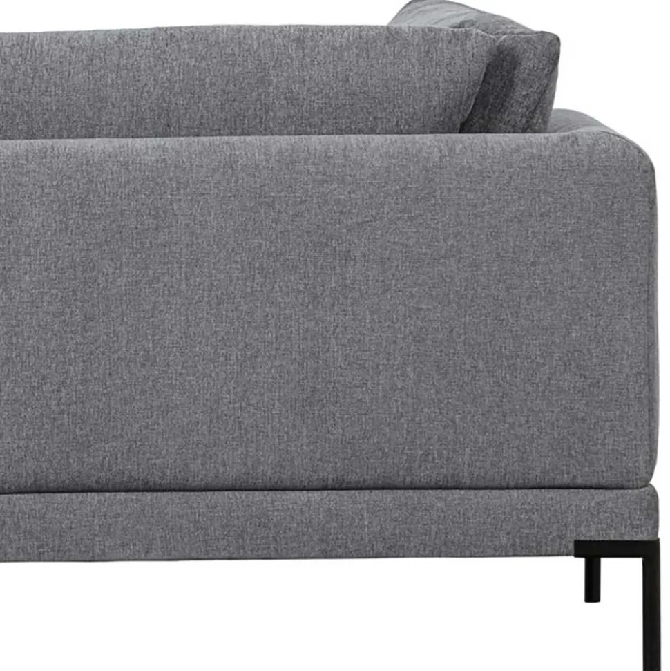 Modulsofa Recamiere in Jeansblau - Imonas
