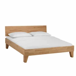 Natürliches Holzbett Jessen z.B. als Einzelbett