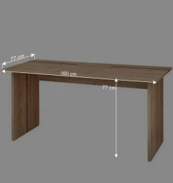 Office Schreibtisch 160x77x77 cm - Emly
