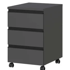 Officetisch und Rollcontainer Set - Espnoz (zweiteilig)