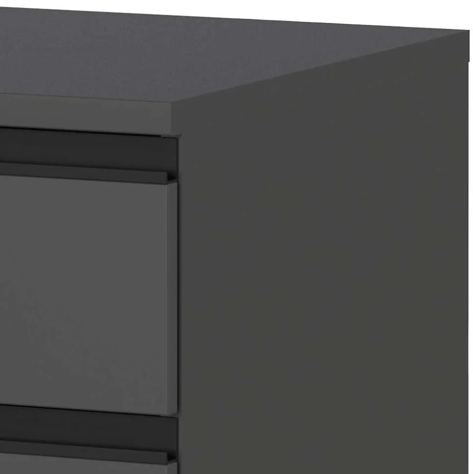 Officetisch und Rollcontainer Set - Espnoz (zweiteilig)