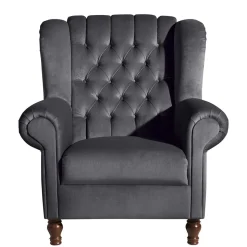 Ohrenbackensessel im Chesterfield Style - Troyes