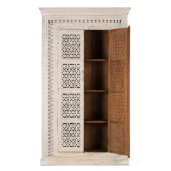 Orient Design Schrank in Mangoholz White Wash - Capo