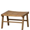 Outdoor Hocker aus Geflecht Kunstrattan - Abajo (2er Set)
