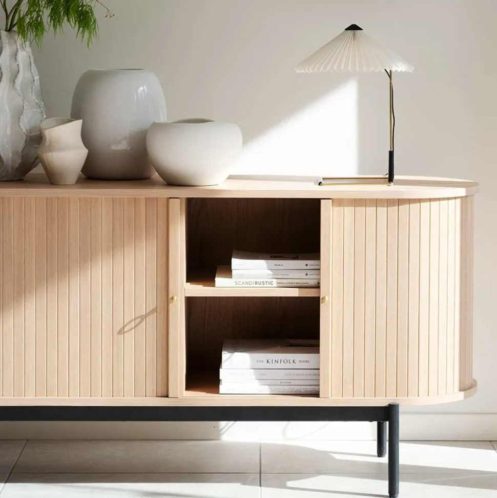 Ovale Kommode im Skandi Design - Troyes