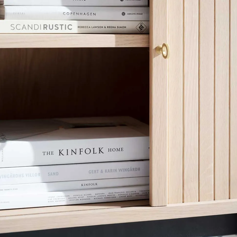 Ovale Kommode im Skandi Design - Troyes