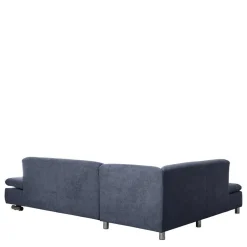Polsterecke in Blau mit Chrom - Lex
