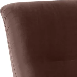 Polstersessel in Braun mit Schwarz - Vastonia