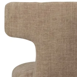 Polsterstühle in Beige Stoff - Eradis (2er Set)