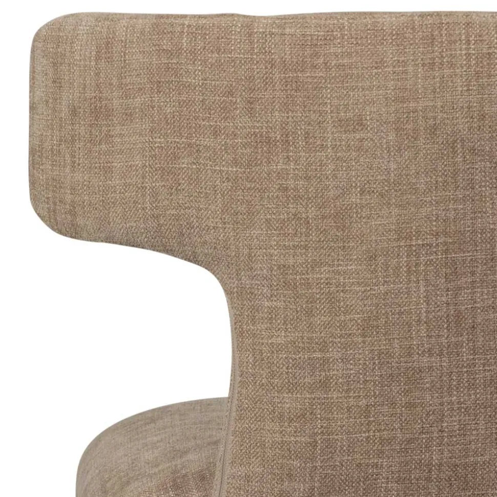 Polsterstühle in Beige Stoff - Eradis (2er Set)