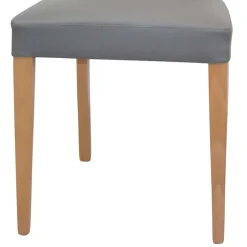 Polsterstühle in Grau & Eiche - Pelago (2er Set)