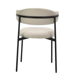 Polsterstühle in Taupe Strukturstoff - Filmau (2er Set)
