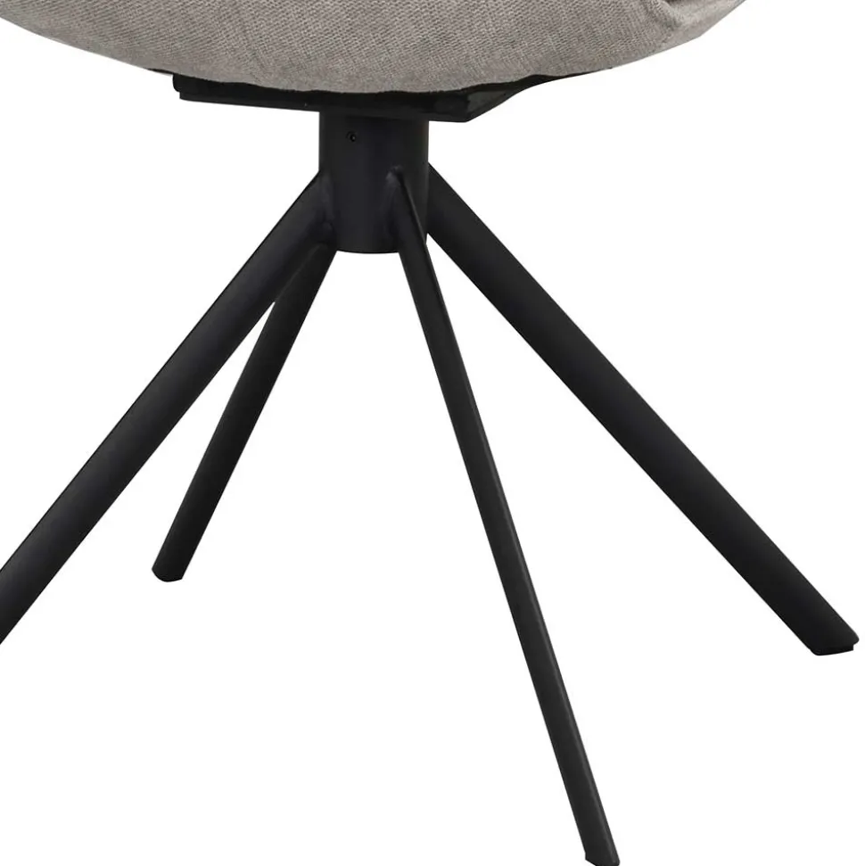 Polsterstuhl mit Drehgestell - Oline (2er Set)