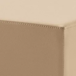 Quadratischer Barhocker in Beige - Longford