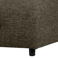 Quadratischer Hocker in Graugrün Blassgrün - Brasso