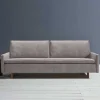 Querschläfer Schlafcouch in Beigegrau - Backbeat