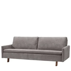 Querschläfer Schlafcouch in Beigegrau - Backbeat