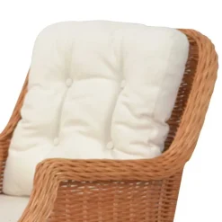 Rattanssessel Hawaii mit ausziehbarem Fußteil