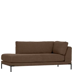 Rechtes Lounge-Element in Braun - Ravonia