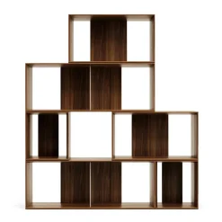 Regal Modul Kombi in Nussbaum - Ovarion (sechsteilig)
