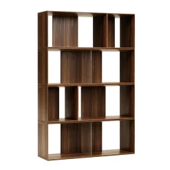 Regal Modul Kombi in Nussbaum - Ovarion (sechsteilig)
