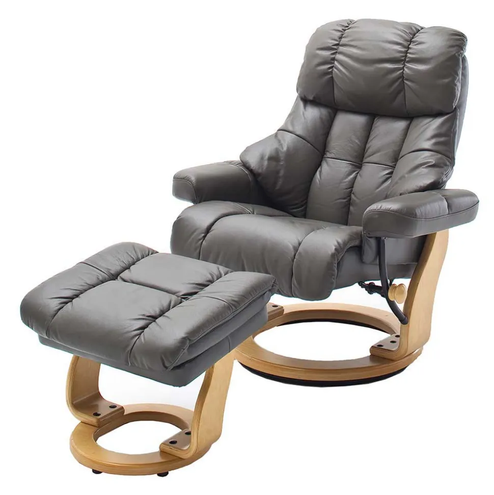 Relaxsessel Normandie mit Hocker (zweiteilig)