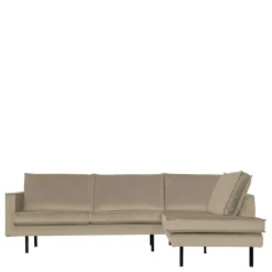 Retro Design Couchecke in Khaki - Afeiro