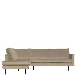 Retro Design Couchecke in Khaki - Afeiro