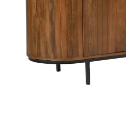 Retro Design TV Lowboard aus Mangoholz - Galadira