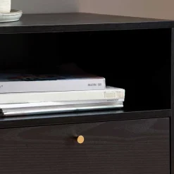 Retro Sideboard in Schwarz - Flair