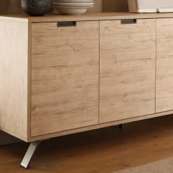 Retro Sideboard Rodonda in Eiche