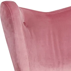 Retrostyle Polstersessel in Rosa - Lachar