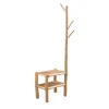 Rustikale Design-Garderobe aus Eukalyptusholz - Drawa