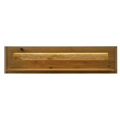 Rustikales Wandboard aus Wildeiche massiv - Millena