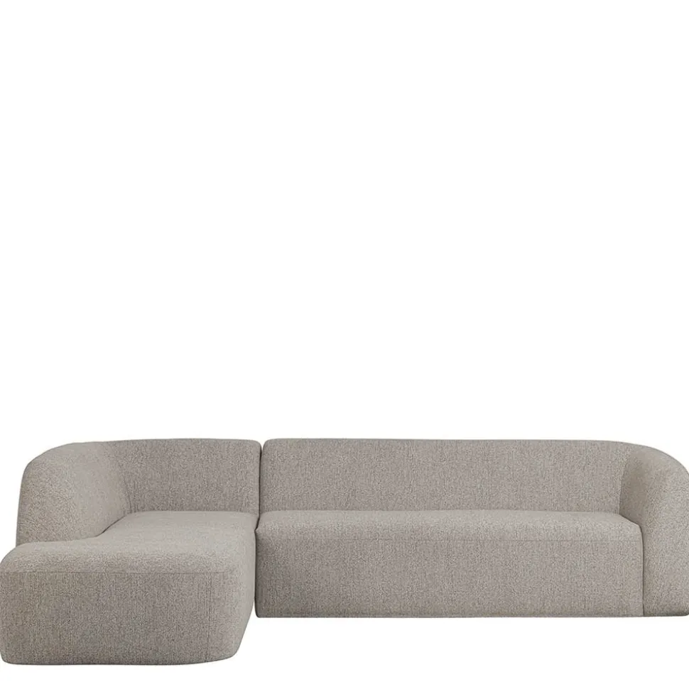 Scandi Chic Polsterecke in Offwhite Chenille - Utperio