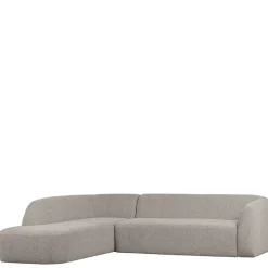 Scandi Chic Polsterecke in Offwhite Chenille - Utperio