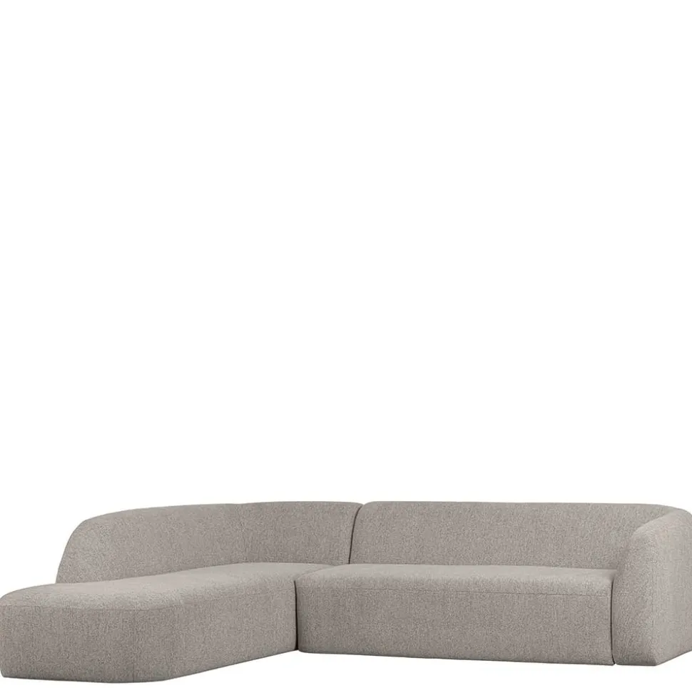 Scandi Chic Polsterecke in Offwhite Chenille - Utperio