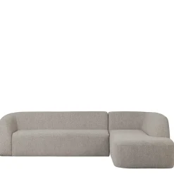 Scandi Chic Polsterecke in Offwhite Chenille - Utperio