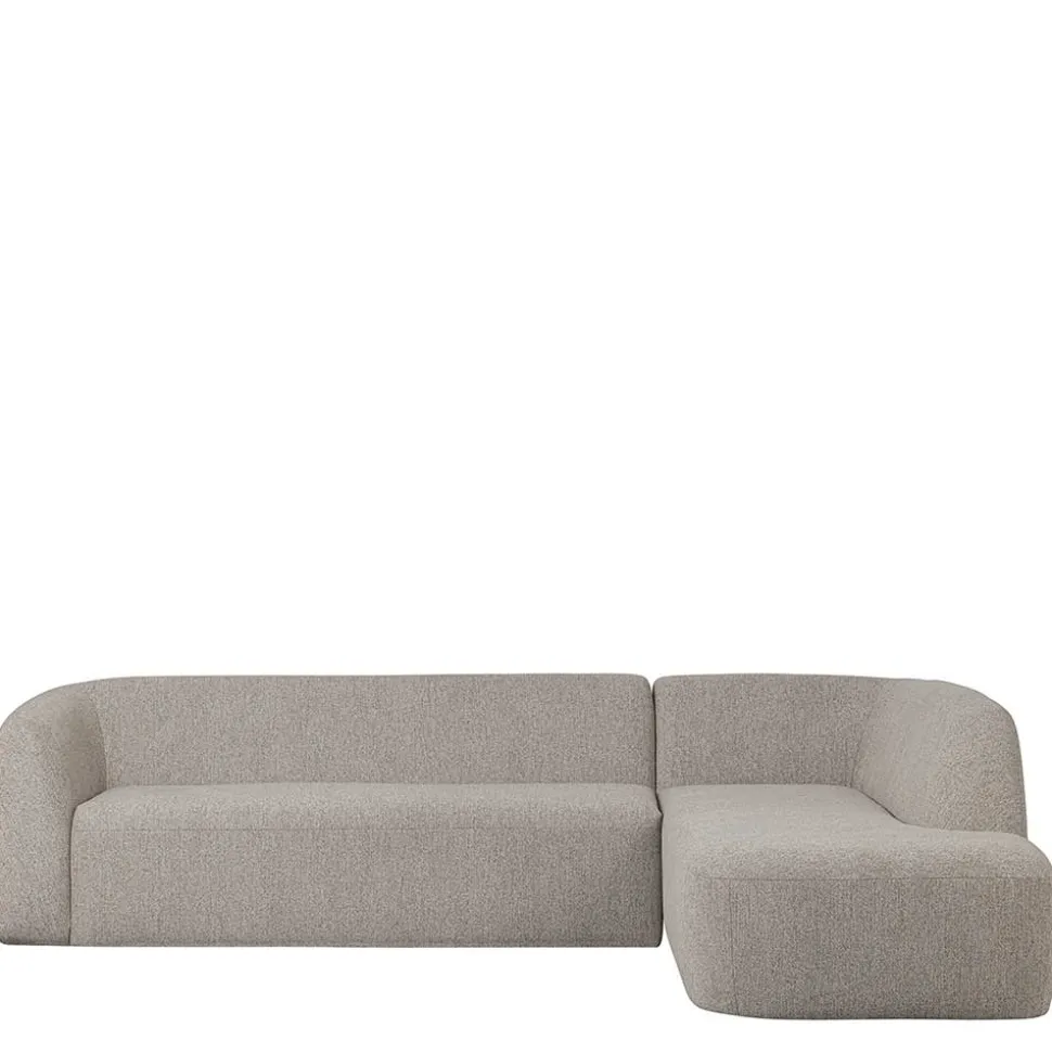 Scandi Chic Polsterecke in Offwhite Chenille - Utperio