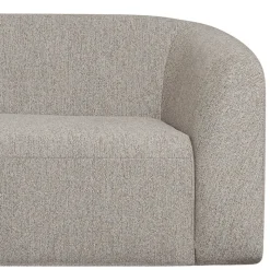 Scandi Chic Polsterecke in Offwhite Chenille - Utperio