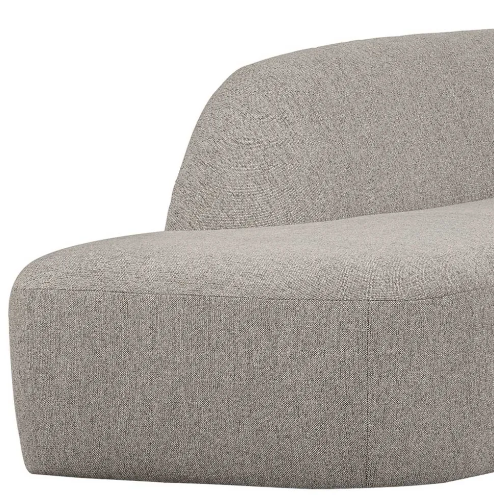 Scandi Chic Polsterecke in Offwhite Chenille - Utperio
