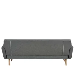 Scandi Chic Schlafcouch in Dunkelgrau & Natur - Giorgio