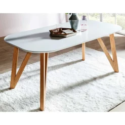 Scandi Esszimmer Tischgruppe - Gionno (siebenteilig)