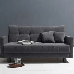 Schlafsofa mit abklappbaren Arnlehnen - Madley