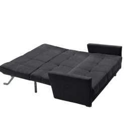 Schlafsofa mit abklappbaren Arnlehnen - Madley