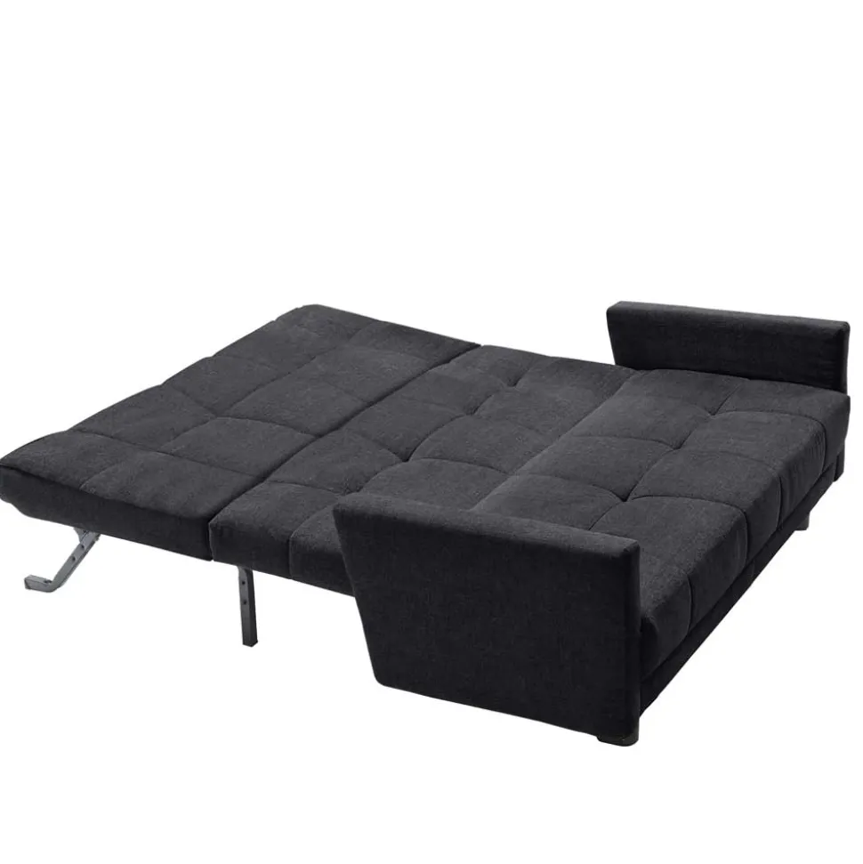 Schlafsofa mit abklappbaren Arnlehnen - Madley